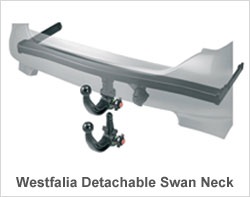 Detachable Swan Neck Towbar